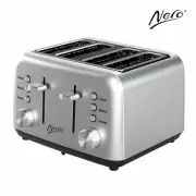 Nero 4 Slice Classic Style Toaster | Bnb Supplies
