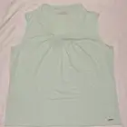 Calvin Klein Women's Sleeveless Sea Glass Shirt S52TM24A NWT Size XL