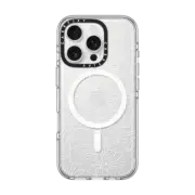 iPhone 16 Pro Clear Case MagSafe Compatible Simple Daisies