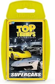 Top Trumps Supercars - Card Game - Cars - Education, Multi, WM01718-EN1-6