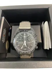 New! MoonSwatch Omega x Swatch Speedmaster Mission To Mercury Watch S033A100