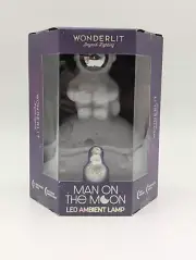 Wonderlit Man on the moon Space Themed LED Ambient Lamp