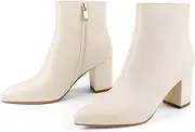 [JOY IN LOVE] Kitten Heels for Women Slingback Pumps Sandals Pointy Toe Pumps