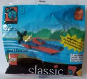 NEW Lego Classic Building Toy McDonalds Happy Meal Helicopter Bayou Boat 12 Pcs