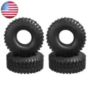 FLYXM 1.9" Rubber Tires Tyre OD 120mm For 1/10 RC Crawler D90 AXIAL SCX10 Wheel