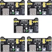 Oiyagai 5pcs Breadboard Power Supply Module 3.3V/5.0V for Arduino Board Solderless Breadboard