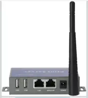 Wireless USB Print Server 2-Port, WiFi/Ethernet, Windows Mac Linux, CR202