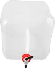 NAMOARLY Folding Water Bag Water Pitcher Water Tank with Spigot Collapsible Water Jug with Spigot Emergency Water Container Gallon Water Tank Hiking Water Container or Transparent