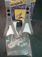 ALE Art.97 Silver Medium Alloy Road / MTB Toe Clips NEW / NOS Vintage- NIB-Rare