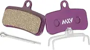 uxcell Disc Brake Pad 1.56" x 0.65" Semi-Metallic Resin Bike Brake Pads with Spring and Pin for BB7 M355 M446 M640 Mountain Road Bikes, Purple