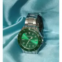 在飛比找蝦皮購物優惠-McyKcy 綠水鬼系列 不銹鋼錶帶石英手錶