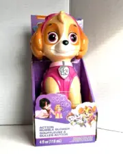 Paw Patrol Skye Action Bubble Blower Machine 8" New in Box