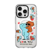 iPhone 16 Pro Clear Case MagSafe Compatible Love you so much