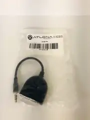 Atlona AT-VCC-IR Three 3.5mm Ports Cable/Dongle For IR Emitters