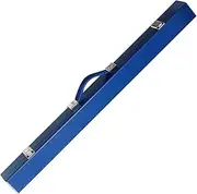 Formula Sports C44 Hard Billiard Cue Case, Blue, 2 Piece