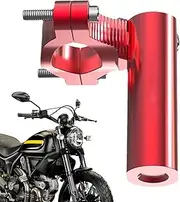 Motor Handlebar Extender Bracket, Motor Bracket for Handlebars - Motor Handlebar Extender Bracket Adjustable Handlebar Extender Aluminum Mounting Bracket | Spotlight Rise Up Motorcycle Accessories