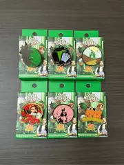 The Wizard of Oz Classic Glitter Blind Assorted Enamel Pin COMPLETE Set