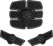 Abs Trainer Muscle Stimulator 6 Pack Ems Abs Toner Abdominal Muscle Trainer Machine Set Electronic Ab Toning Belt Workout Home Fitness Device