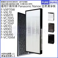 在飛比找PChome24h購物優惠-適用Panasonic國際牌F-VXP70W F-VXL70