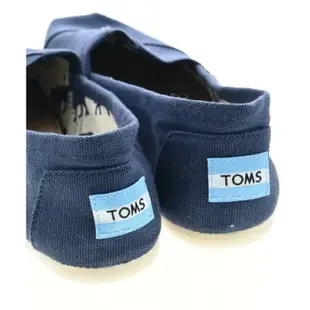 TOMS鞋子 帆船鞋摩卡 女裝 22.0cm 深藍 日本直送 二手