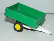 Britains Farm Tipping Trailer 2 wheels green 1:32nd scale