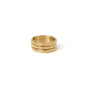 Double Lori Gold Ring Stack