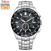 Citizen Collection CB5874-90E Black Eco-Drive Chronograph Atomic Radio Men Watch