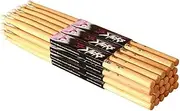 On Stage 5B Maple Drum Sticks - (Nylon Tip, 12 Pak) (12 Pak) (Nylon Tip)