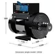 Diesel Generator Set 10KW Single-phase Single-machine Small Gasoline Generator