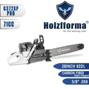 G372XP PRO 4kw 71cc Chainsaw Power Head 50MM Bore With 3/8 058 28inch Bar Chain