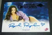 2017 Benchwarmer RAQUEL POMPLUN Dreamgirls Blue Foil Autograph/5 Playboy PMOY