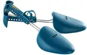 QUUPY 1 Pair Shoe Stretchers for Women Plastic Adjustable Length Shoe Shaper Stretcher Shaper Boot Holder Shoes Support for Most Shoes(Blue), Blue, women size