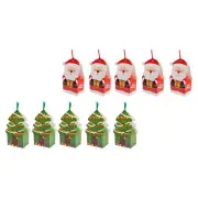 10 Pcs Christmas Candy Containers Sugar Chocolate Box Holiday Candy Box