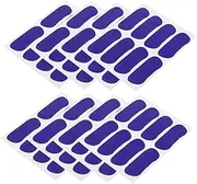 Yardwe Erasable Sports Under Eye Strips 8 Sheets Compact Eye Sticker Pack Multipurpose Decals for Events
