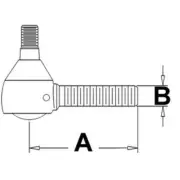 E2NN3289BA Fits Ford New Holland Fits Massey Ferguson Tractor Short Tie Rod