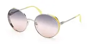 Emilio Pucci EP0187 16B Men's Sunglasses Silver Size 56