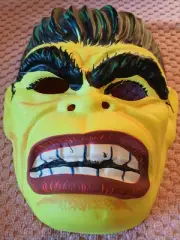 1967 INCREDIBLE HULK MASK - Ben Cooper - Early Marvelmania
