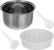 TOPPERFUN Rice Cooker Inner Pot Replacement Non Stick Liner for Household Use Multipurpose Cooking Pot for Soup Cake and Practical Cooking Accessory