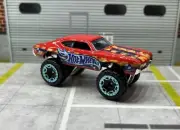 2015 Hot Wheels HW Daredevils Olds 442 W-30 Red Loose