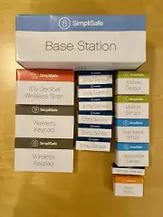 New SimpliSafe Wireless Home Security Model: SSCS2 - 17 Pieces - Never Used