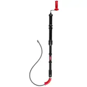 Milwaukee Toilet Auger Drain Cleaning Kit Trap Snake Fixed Rubber Boot 6 ft.