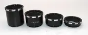 *GREAT* SET OF 4-KALCOR EXTENSION TUBES for M42 THREAD MOUNT CAMERAS