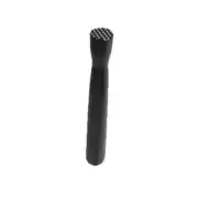 Thunder Group PLML008N 8" Netted Head Black Polycarbonate Muddler