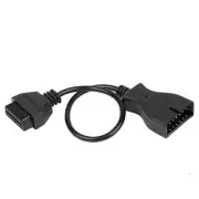 12 Pin OBD1 To 16 Pin OBD2 Convertor Adapter Cable for GM Diagnostic Scanner