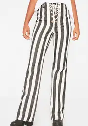 [Jagger & Stone] Onyx The Thelma Striped Pants