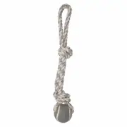 Lexi & Me Rope Toy Tug Ball- Grey