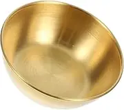 TEMPNAP Mini Stainless Steel Sauce Dish Stylish Round Seasoning Bowl for Appetizers Dipping and Condiments Lightweight for Home Picnics Restaurants