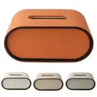 Light Luxury Paper Towel Box Leather Paper Towel Dispenser Dining Table