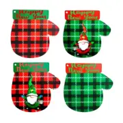 Mini Ornaments Small Gloves for Christmas Tree Rustic Star Ornaments