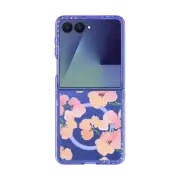 Galaxy Z Flip7 Impact Magnetic Case Pressed Flowers iPhone Case